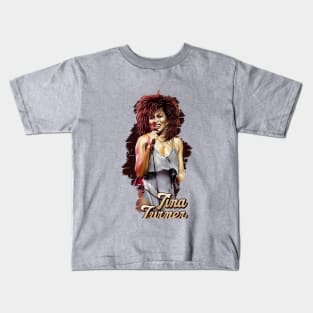 Tina Turner Singer! Kids T-Shirt